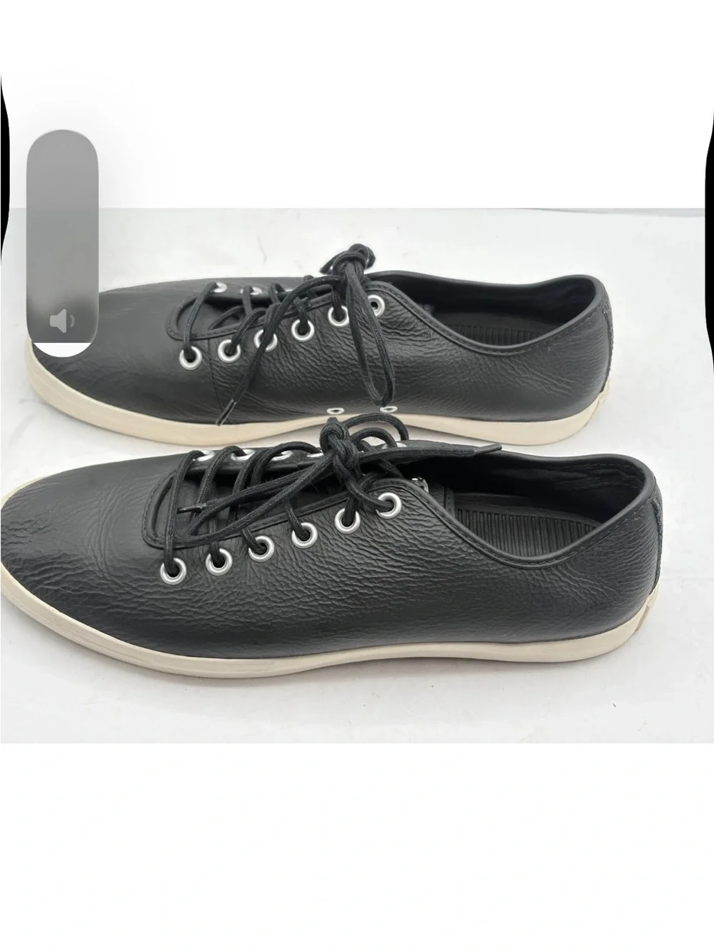 Converse All Star Sideways Ox Men size 11 Leather Casual Black Shoes - Picture 13 of 13